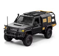 Camioneta RC Toyota Land Cruiser 70 Series - Edición Expedition Black & Gold (Escala 1:12 / 1:10)