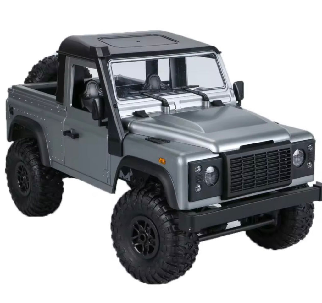 Camioneta RC Defender Pick-Up Edition - Plata Metálico (High Performance)