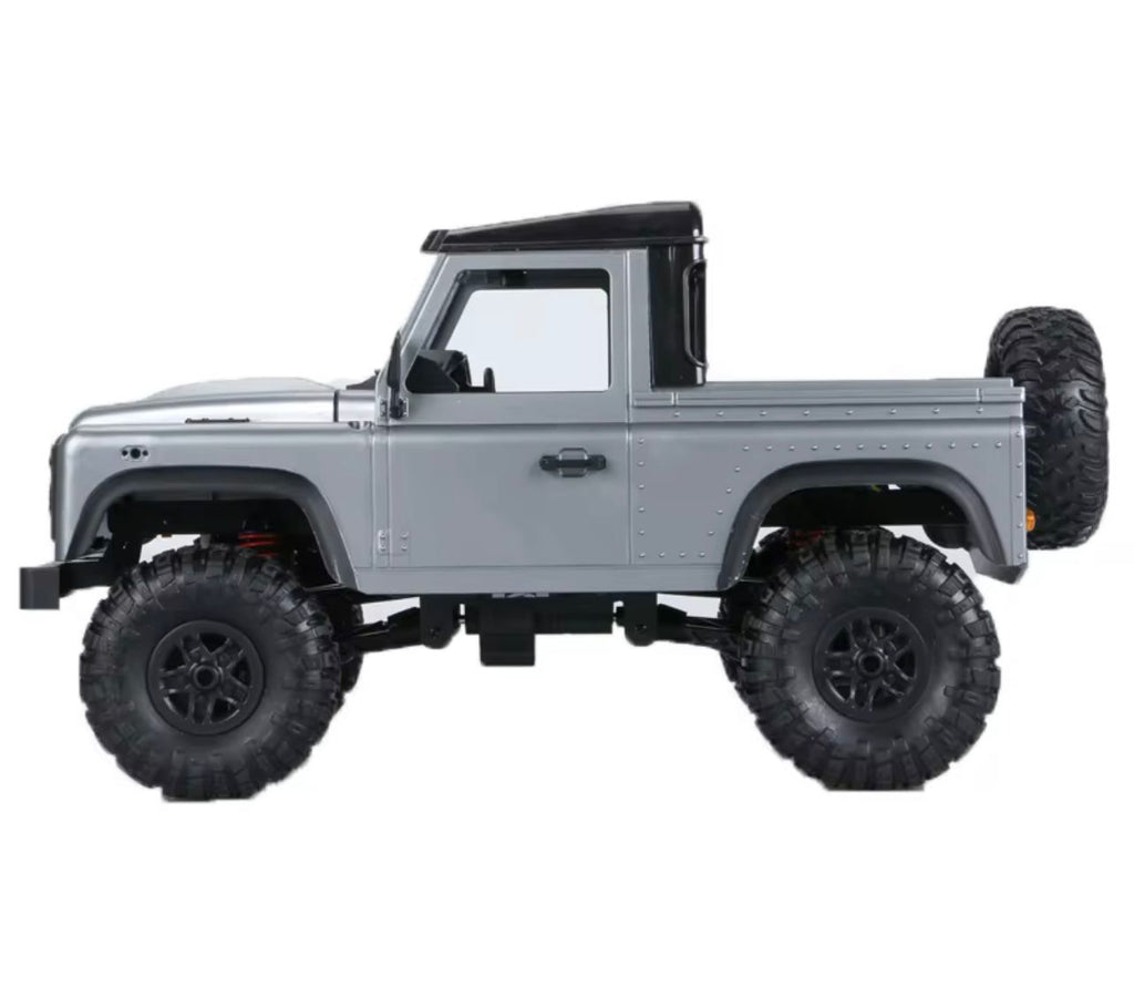Camioneta RC Defender Pick-Up Edition - Plata Metálico (High Performance)