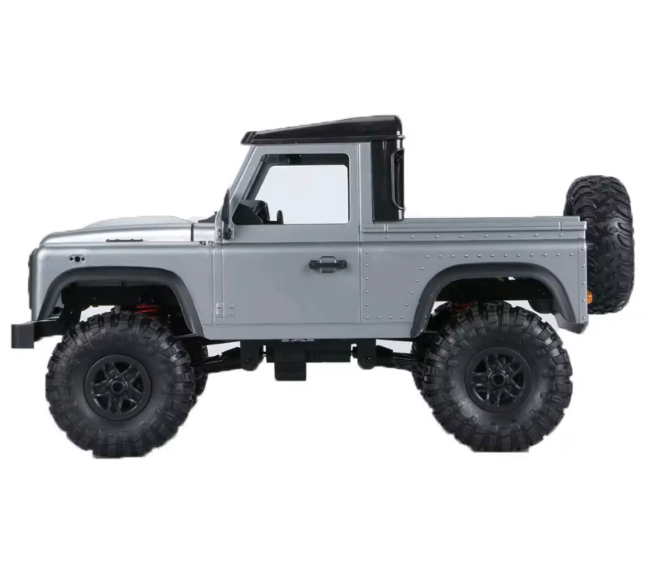 Camioneta RC Defender Pick-Up Edition - Plata Metálico (High Performance)