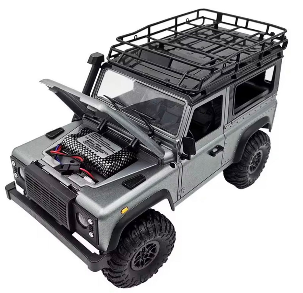 Camioneta RC Defender Pick-Up Edition - Plata Metálico (High Performance)