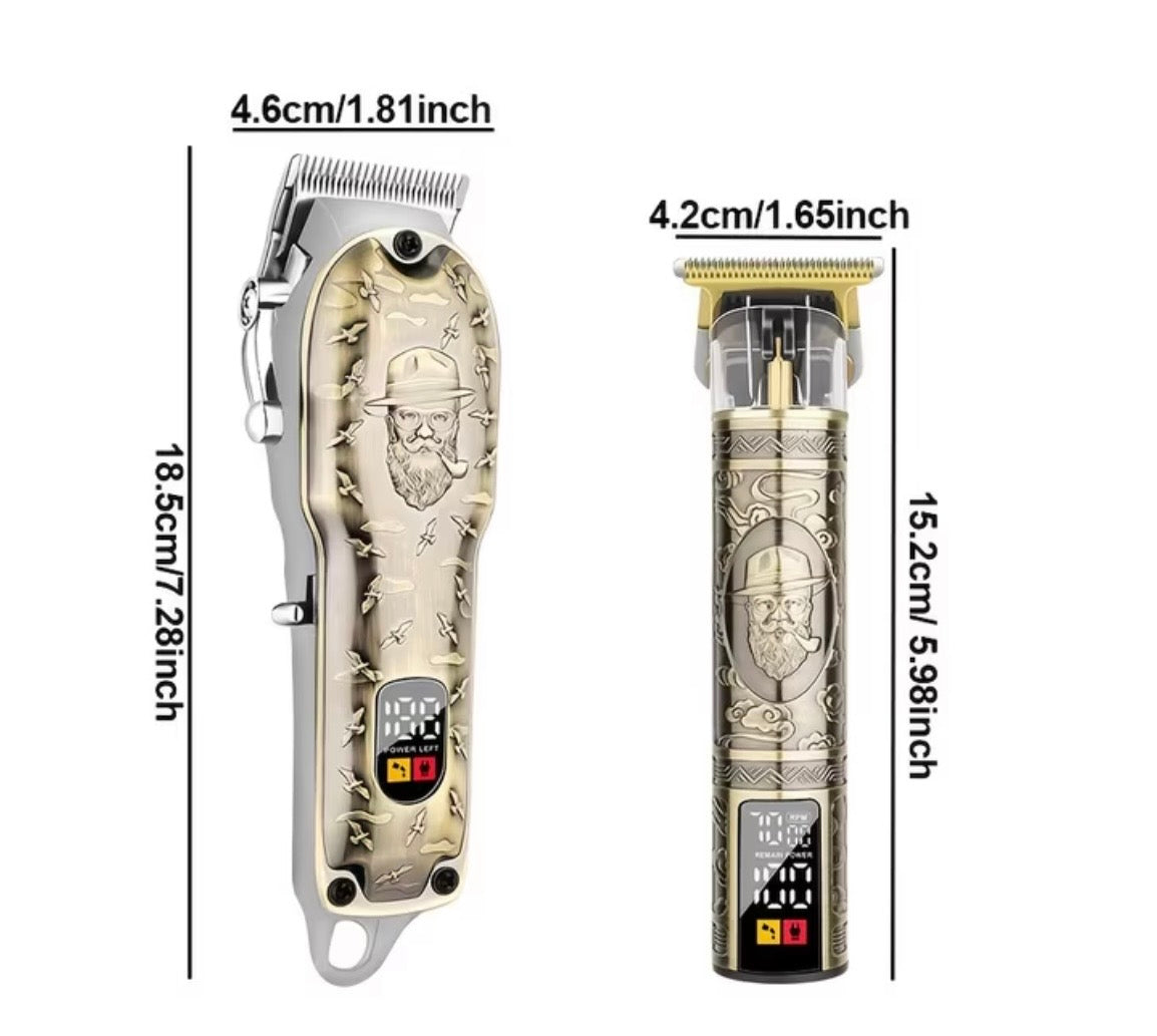 Set de Corte Premium 2 en 1 – Precisión, Potencia y Estilo Profesional