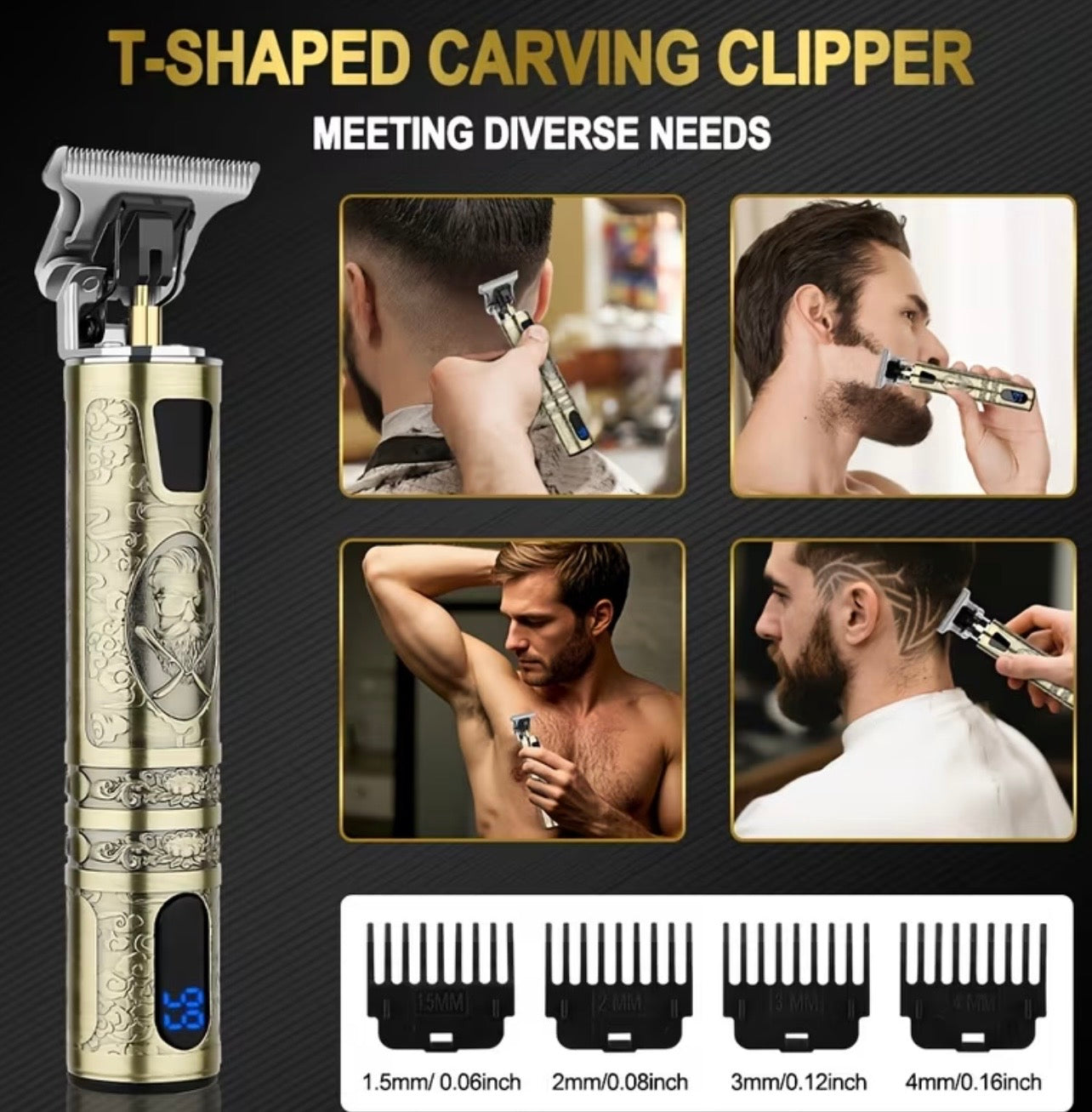 Set de Corte Premium 2 en 1 – Precisión, Potencia y Estilo Profesional