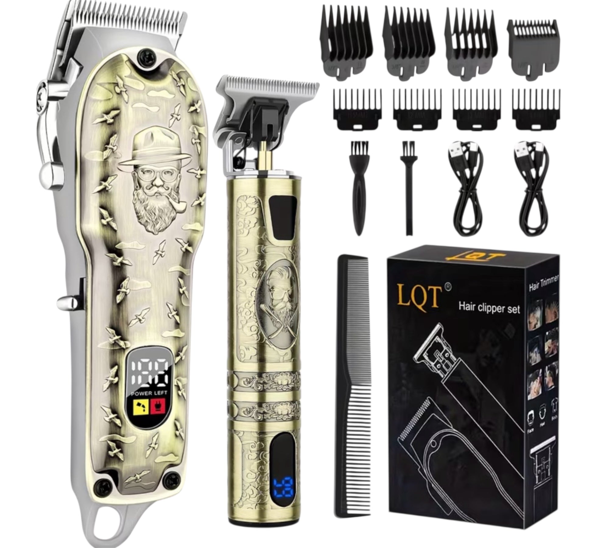Set de Corte Premium 2 en 1 – Precisión, Potencia y Estilo Profesional
